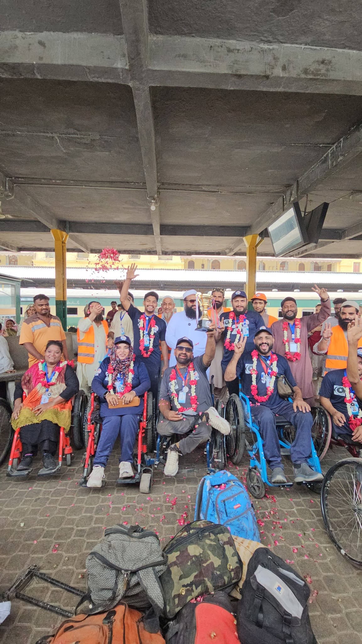 Nusrat Trust Wheelchair Handball Team