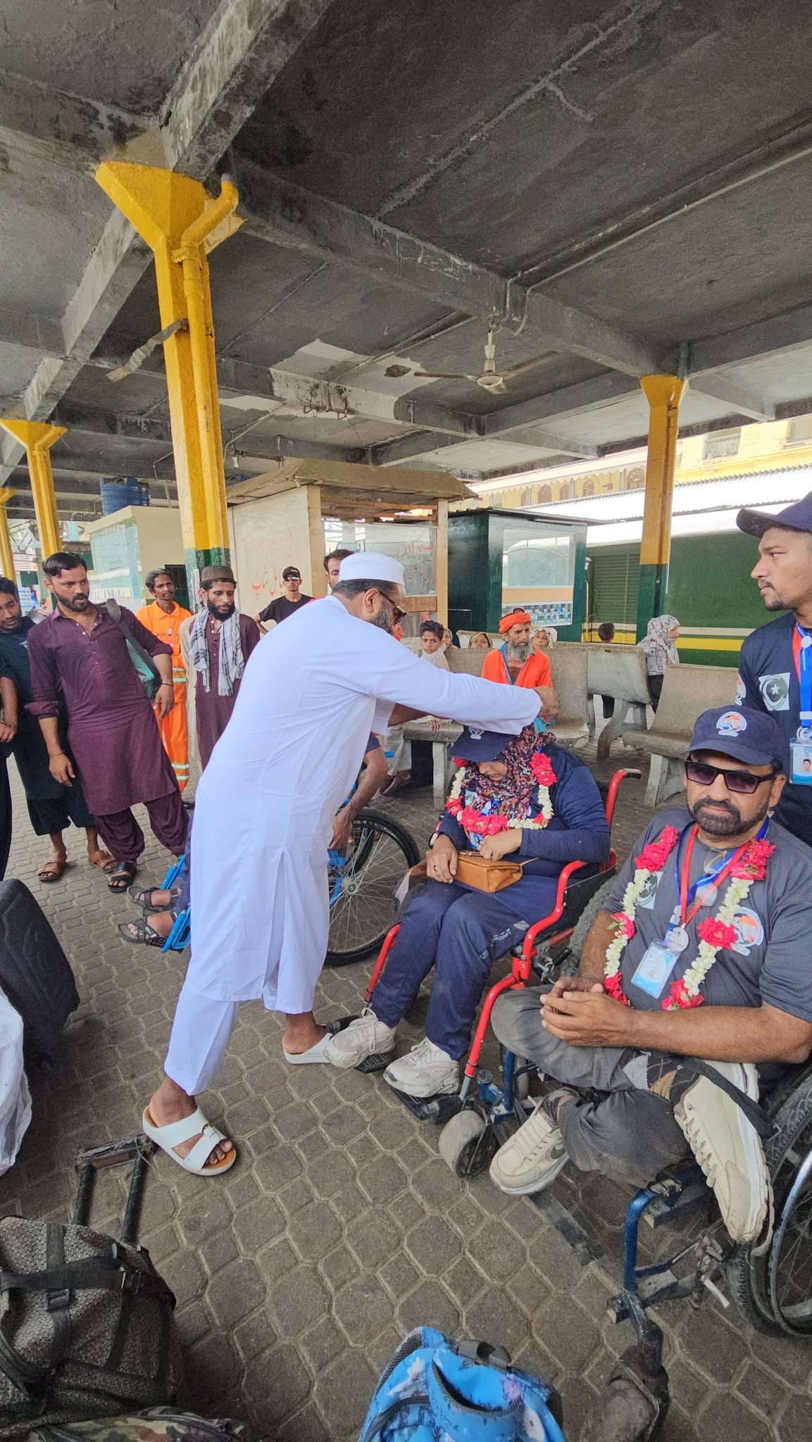 Nusrat Trust Wheelchair Handball Team Secures Third Position in Faisalabad