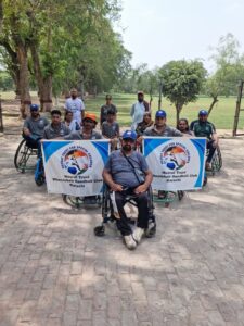 Wheelchair Handball Team Leaves for Faisalabad Championship (2)