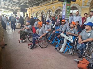 Wheelchair Handball Team Leaves for Faisalabad Championship (3)